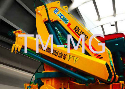 Qualität  Durable XCMG Knuckle Boom Truck Mounted Crane 6300kg Safety For Mining Industry usine