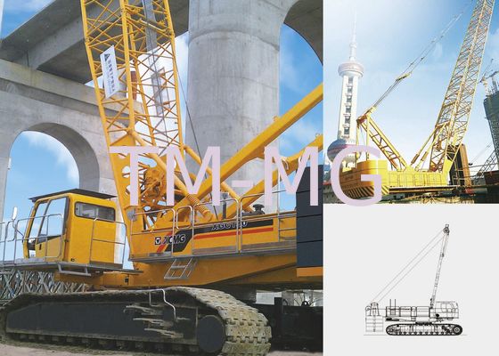 Qualität  Jib Tracked Hydraulic Crawler Crane QUY130, Knuckle Boom Crane for Lifting Heavy Things usine