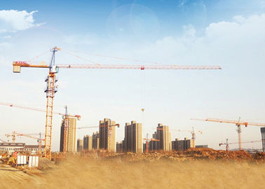 High Interchangeability 6 Ton 50m Q345B Construction Tower Crane QTZ63